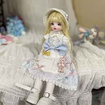 【特別価格】　創作人形　ハンドメード　ドール　6体　セット価格 Amazon | Meeler BJDドール フルセット1/6 球体関節人形 女の子